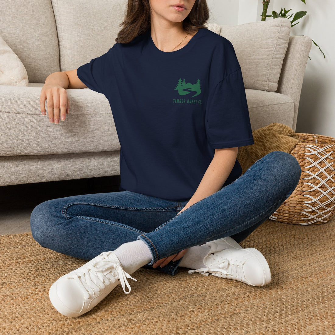 Timber Quest Co. Forest Logo T-Shirt