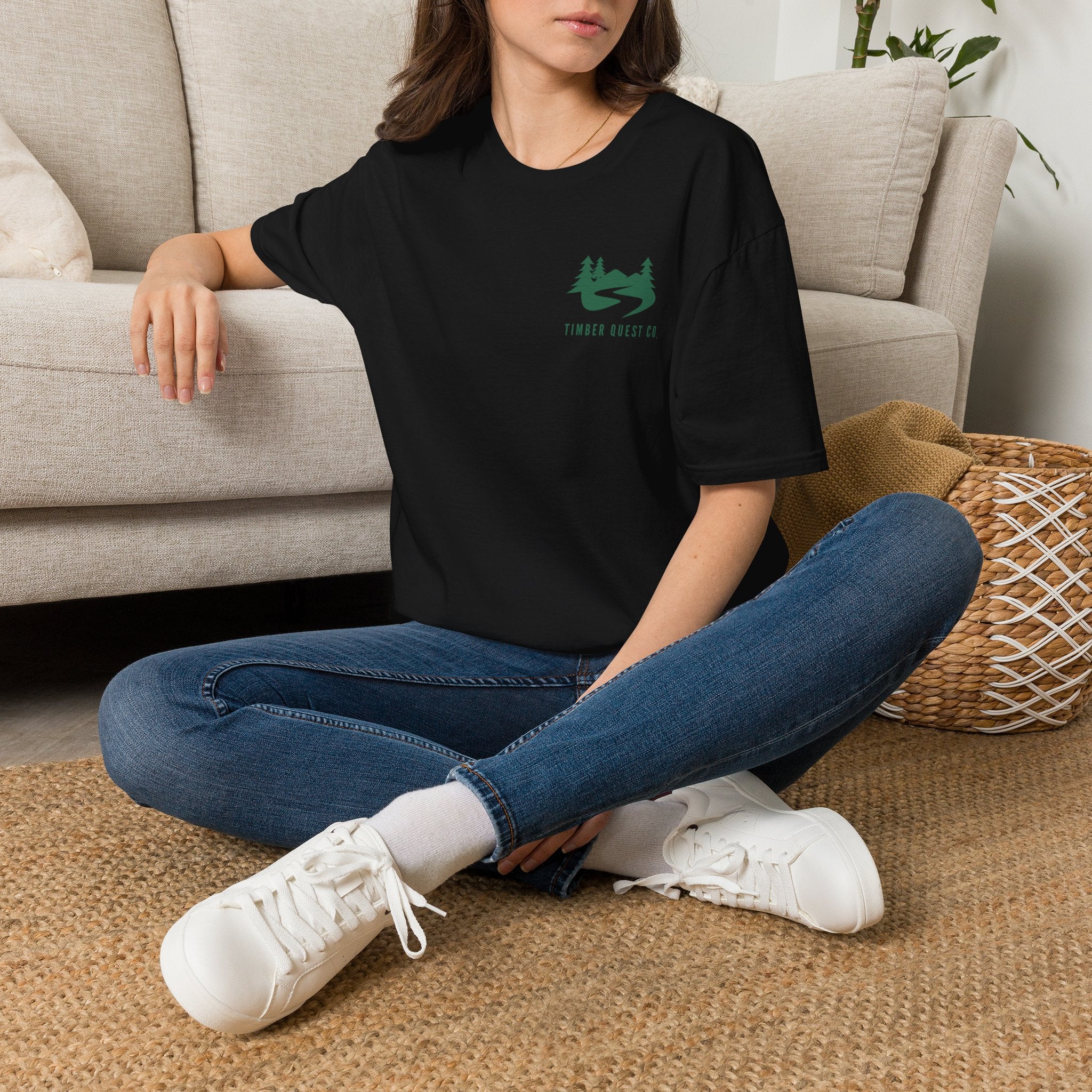 Timber Quest Co. Forest Logo T-Shirt