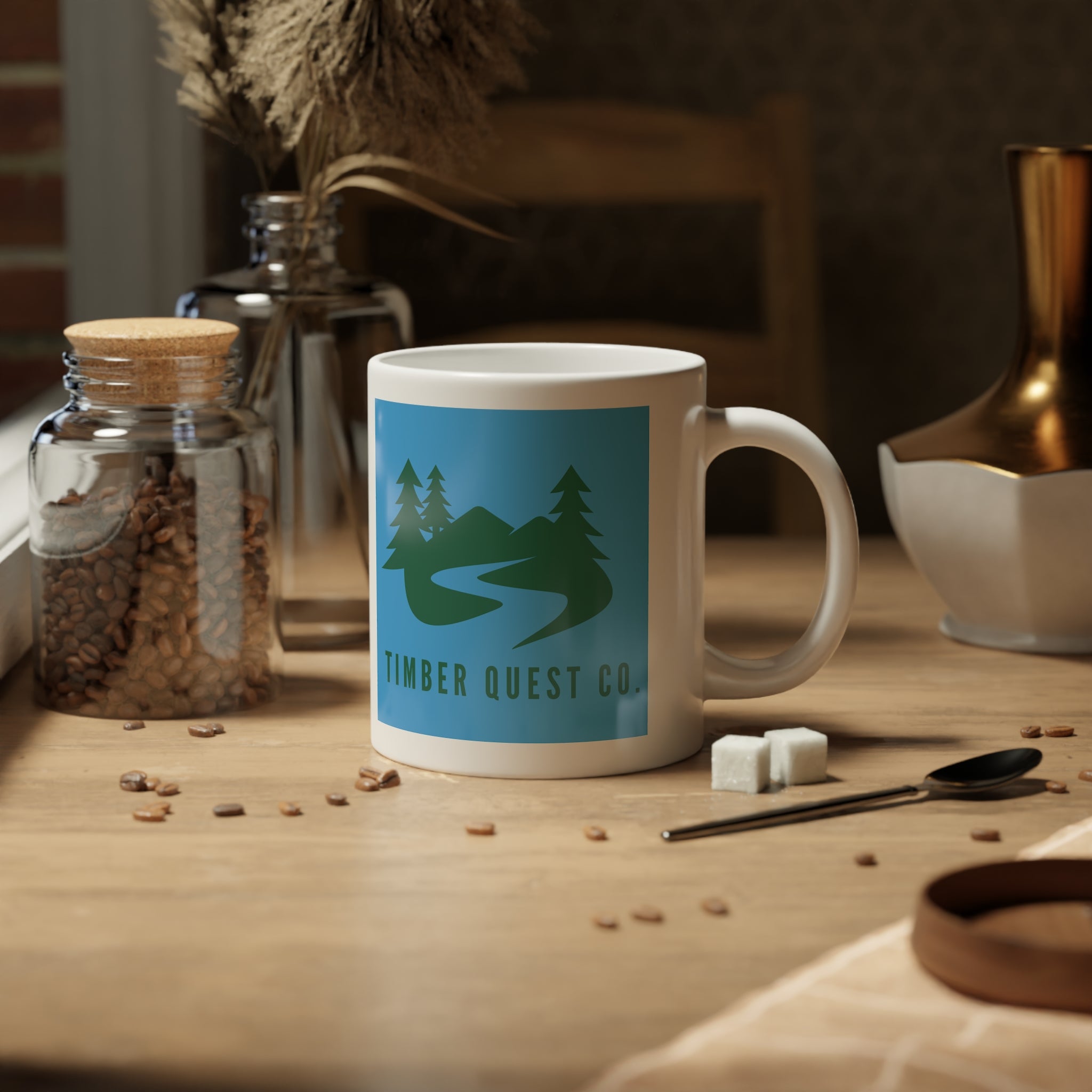 Timber Quest Co. 20oz Jumbo Mug — Large Camping Coffee Cup
