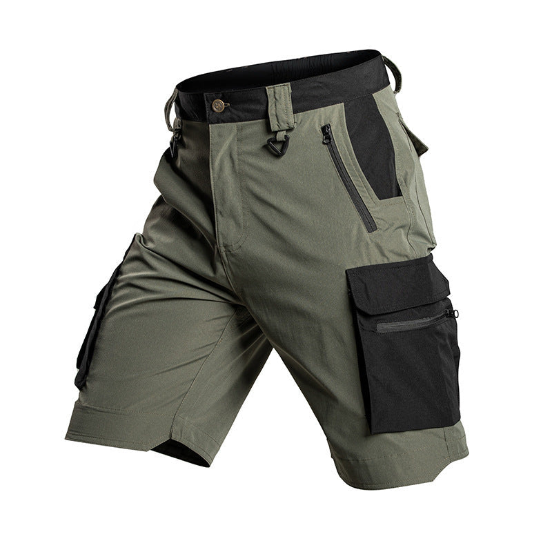 Men's Lightweight Waterproof Multi-Pocket Outdoor Tactical Shorts