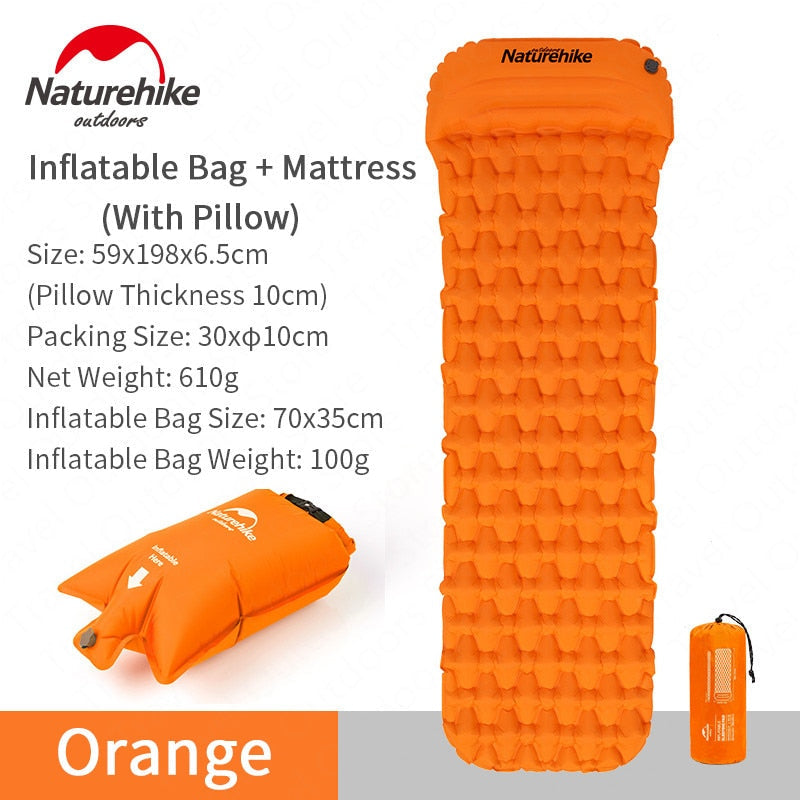 Ultralight Portable Inflatable Camping Sleeping Mat