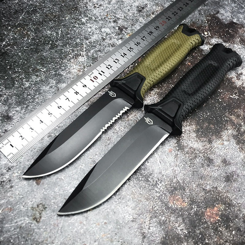 Outdoor Wilderness Straight Utility Knife Collection