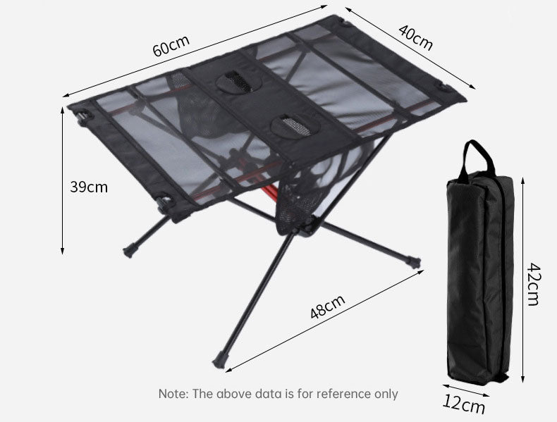 Ultra-Light Folding Portable Outdoor Camping Picnic Table