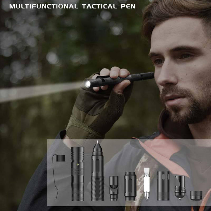 Multifunctional Tactical EDC Pen Flashlight Outdoor Utility