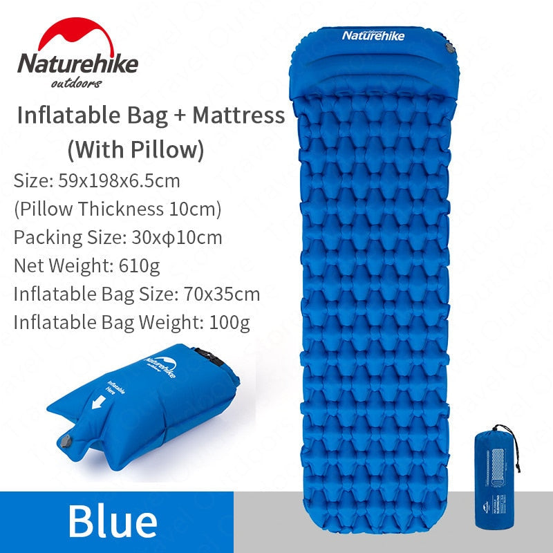 Ultralight Portable Inflatable Camping Sleeping Mat