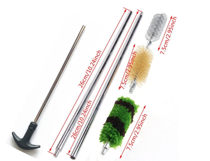 6-Piece Cleaning Rod Brush Set Maintenance Cleaning Tools