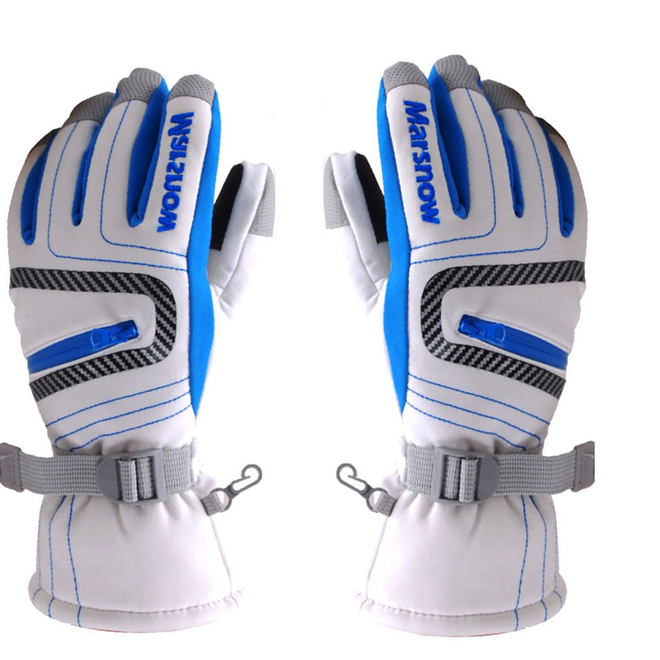 Winter Waterproof Ski Gloves for Men Women Kids