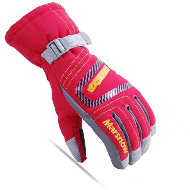Winter Waterproof Ski Gloves for Men Women Kids