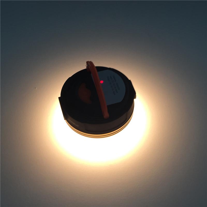Mini Portable 3W LED Waterproof USB Rechargeable Camping Light