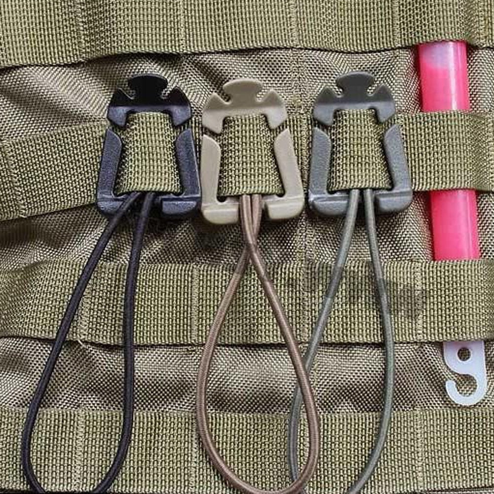 Nylon Carabiner Clips Outdoor Backpack Hanging Hooks