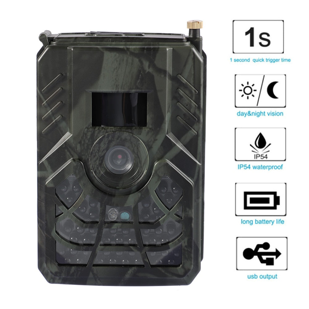 720P Outdoor Trail Camera Wildlife Monitoring Night Vision