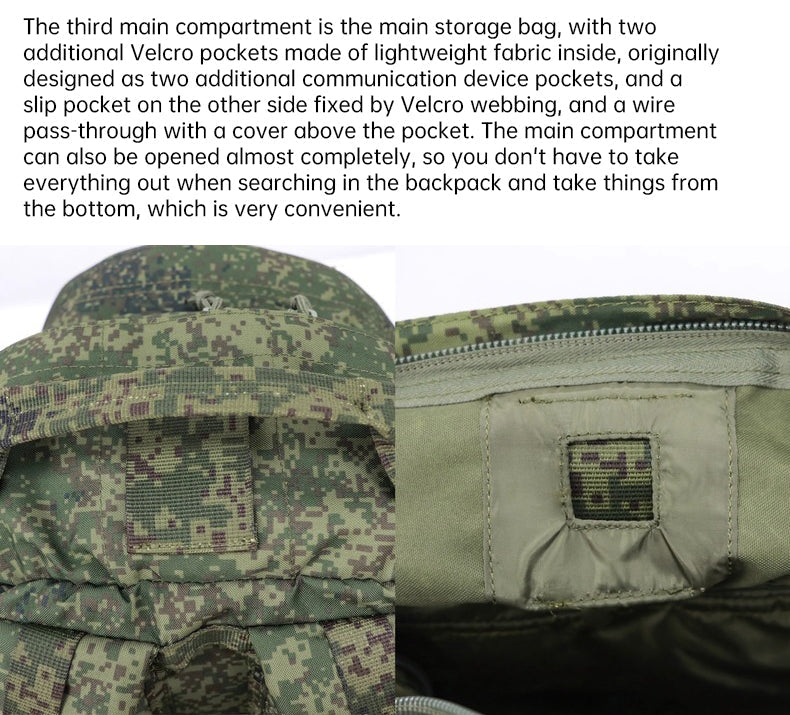 Russian Mammoth B Tactical Mountain Assault Backpack