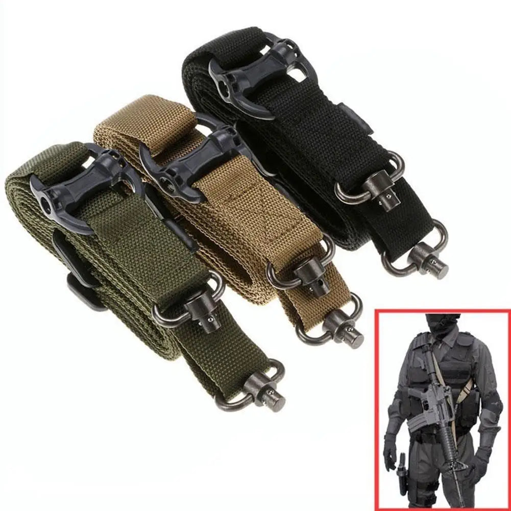 Adjustable Two-Point Tactical Sling Outdoor Nylon Gear
