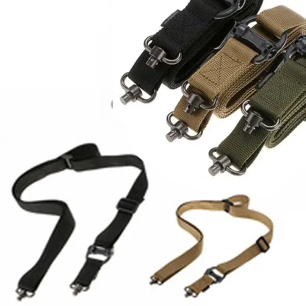 Adjustable Two-Point Tactical Sling Outdoor Nylon Gear