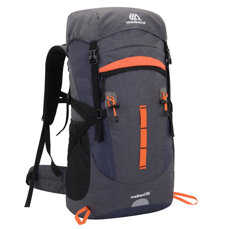 Men's Large Capacity Oxford Cloth Hiking Camping Backpack
