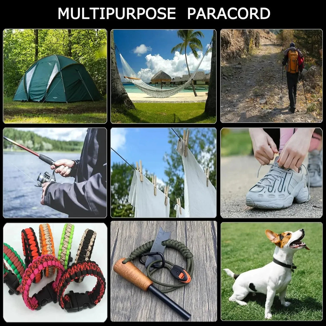 550 Paracord Outdoor Camping Utility Rope