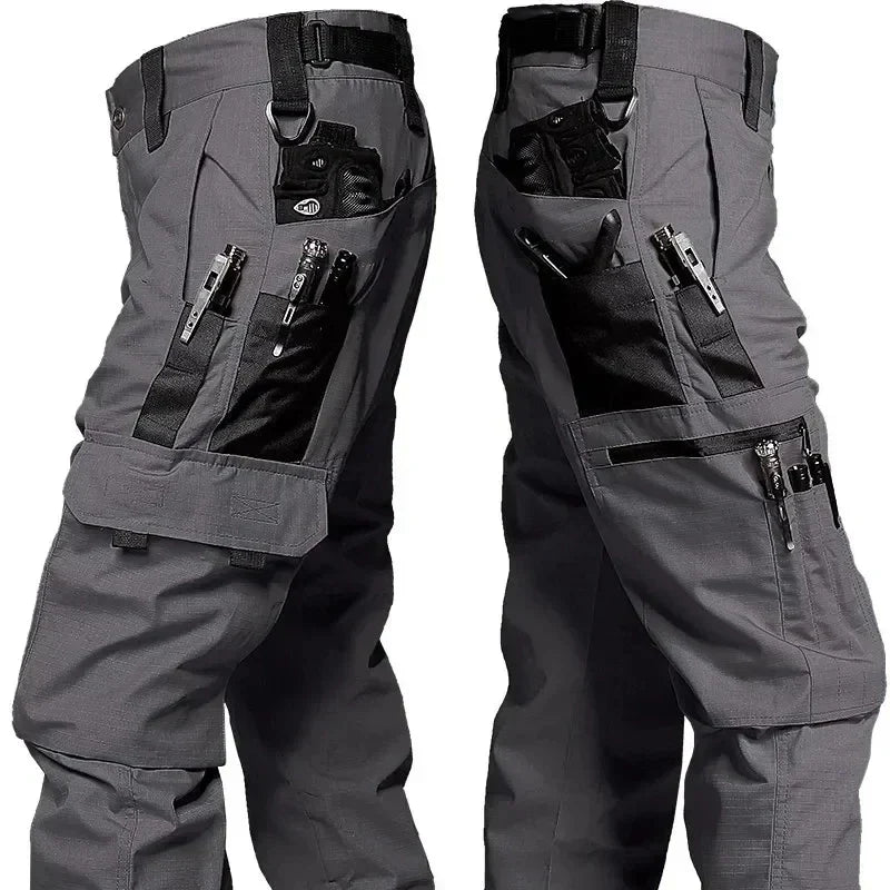 Men's Waterproof Multi-Pocket Outdoor Tactical Cargo Pants
