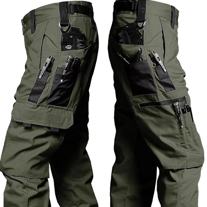 Men's Waterproof Multi-Pocket Outdoor Tactical Cargo Pants