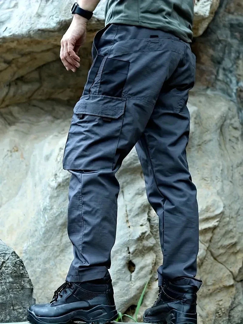 Men's Waterproof Multi-Pocket Outdoor Tactical Cargo Pants