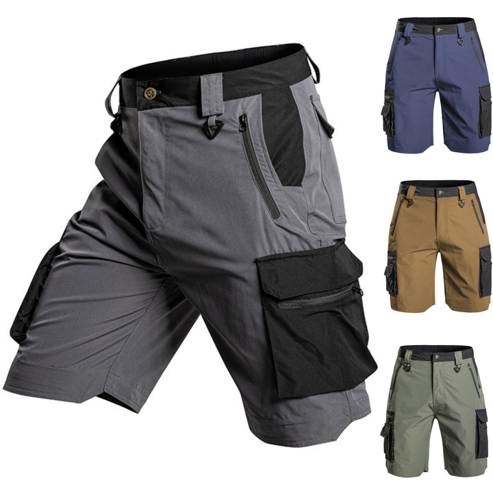 Men's Lightweight Waterproof Multi-Pocket Outdoor Tactical Shorts