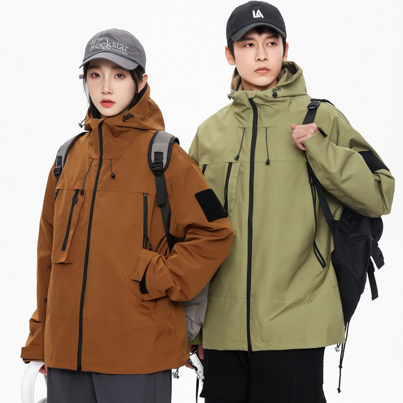 Couple Outdoor Jackets Men's Women's Matching Coats