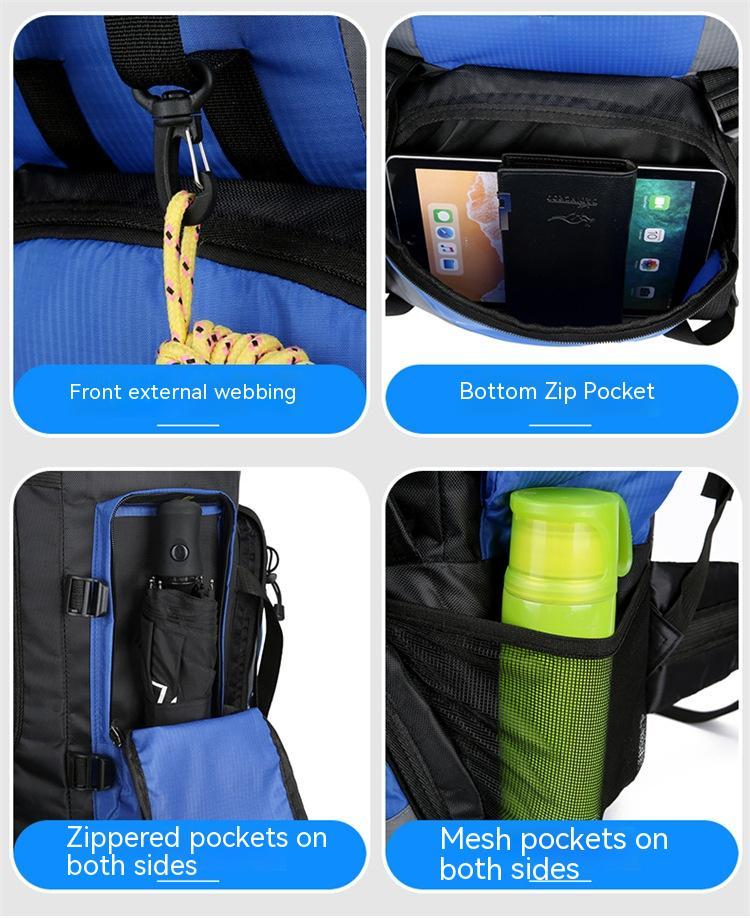 Men's Outdoor Hiking Backpack Lightweight Travel Camping