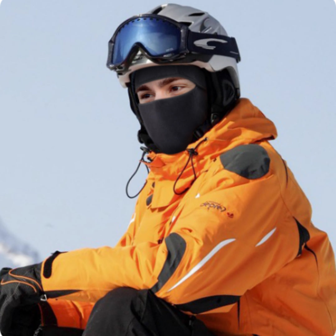 Winter Fleece Lined Thickened Windproof Ski Hood