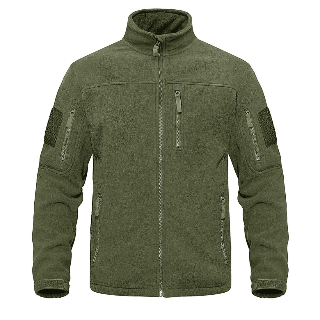 Men's Warm Multi-Pocket Outdoor Tactical Fleece Jacket