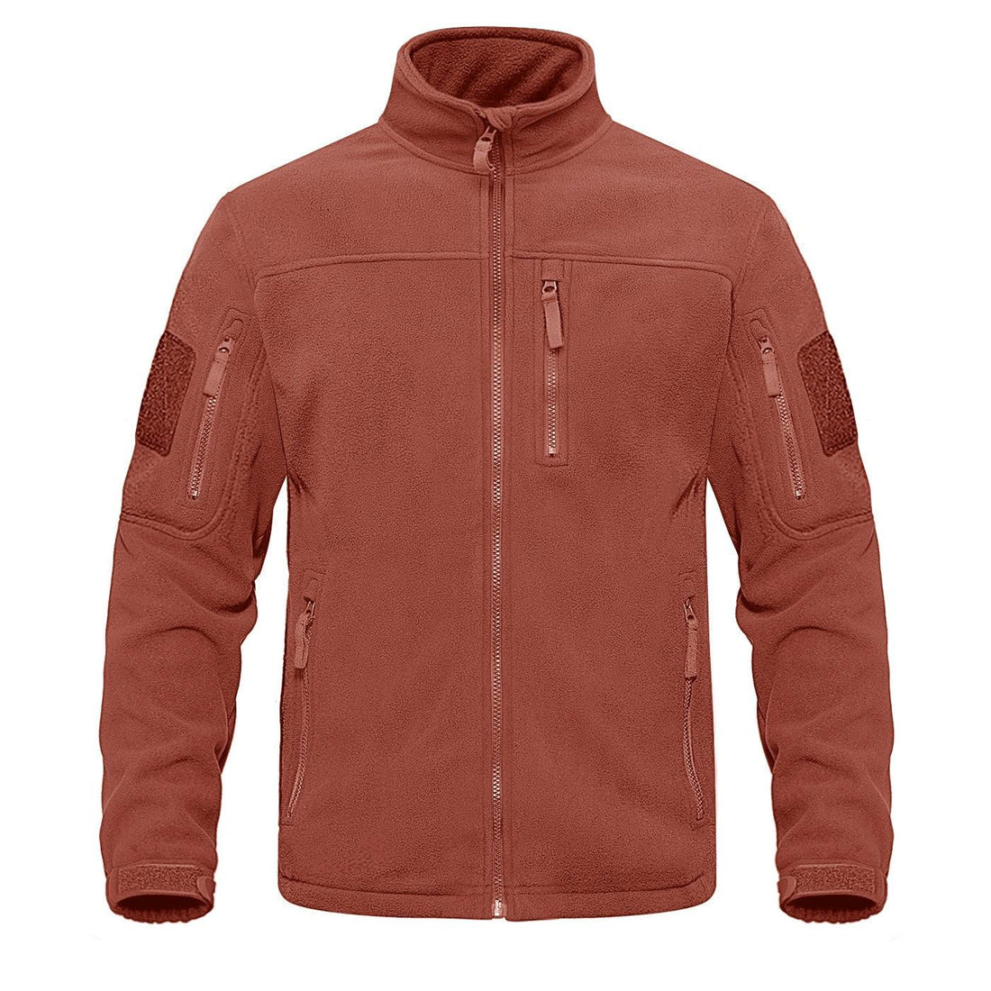 Men's Warm Multi-Pocket Outdoor Tactical Fleece Jacket