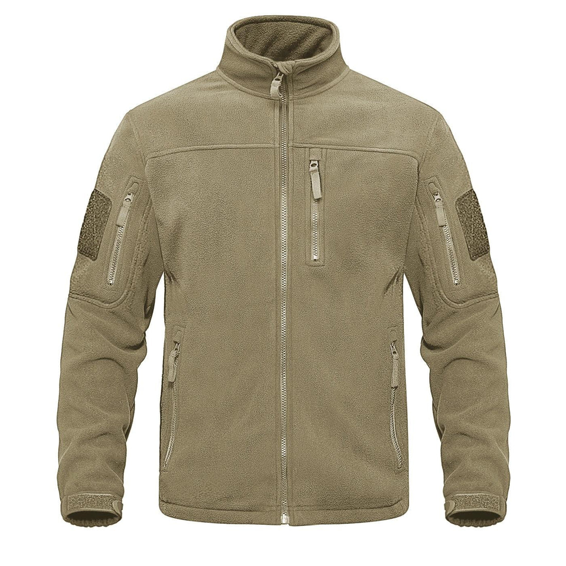 Men's Warm Multi-Pocket Outdoor Tactical Fleece Jacket