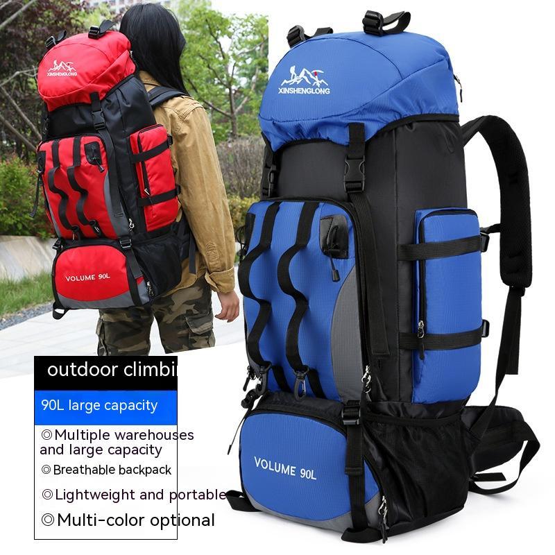 Men's Outdoor Hiking Backpack Lightweight Travel Camping