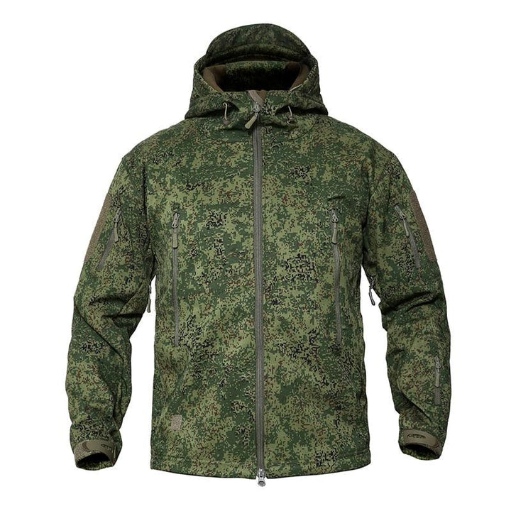 Men's Camouflage Waterproof Hooded Winter Outdoor Jacket