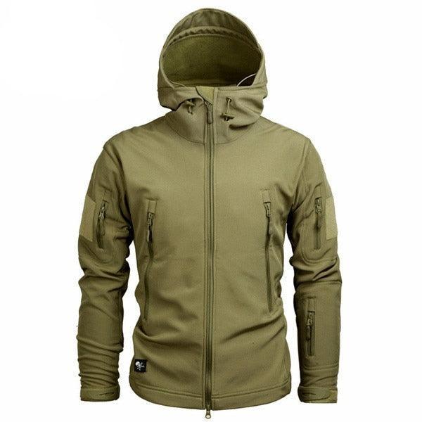 Men's Camouflage Waterproof Hooded Winter Outdoor Jacket