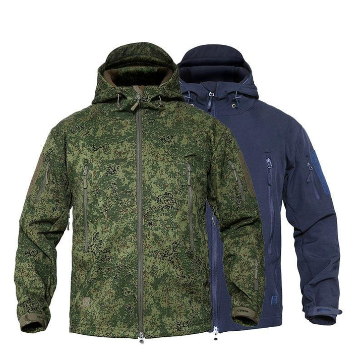 Men's Camouflage Waterproof Hooded Winter Outdoor Jacket