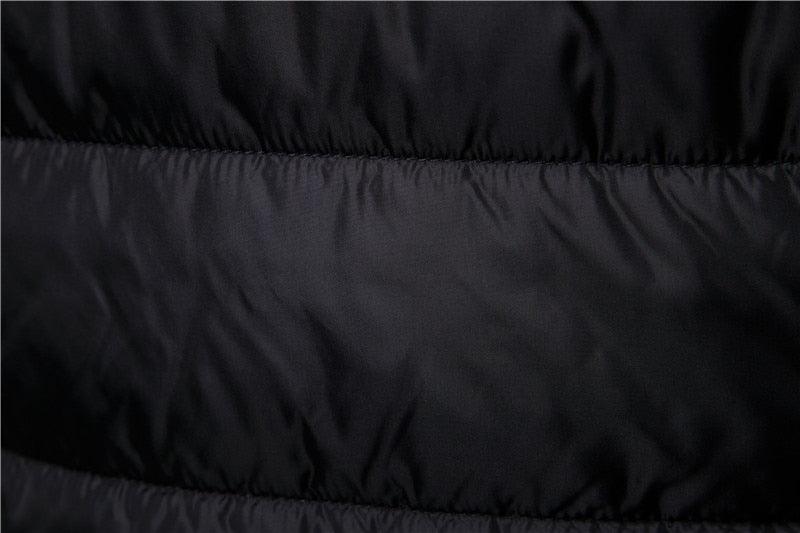 Men's Waterproof Hooded Windproof Lightweight Winter Hiking Jacket